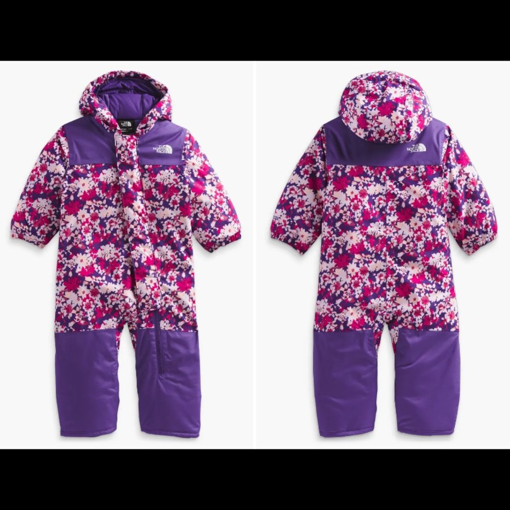 The North Face Freedom Snowsuit Baby Infant Newborn 0-3 Months Waterproof NEW